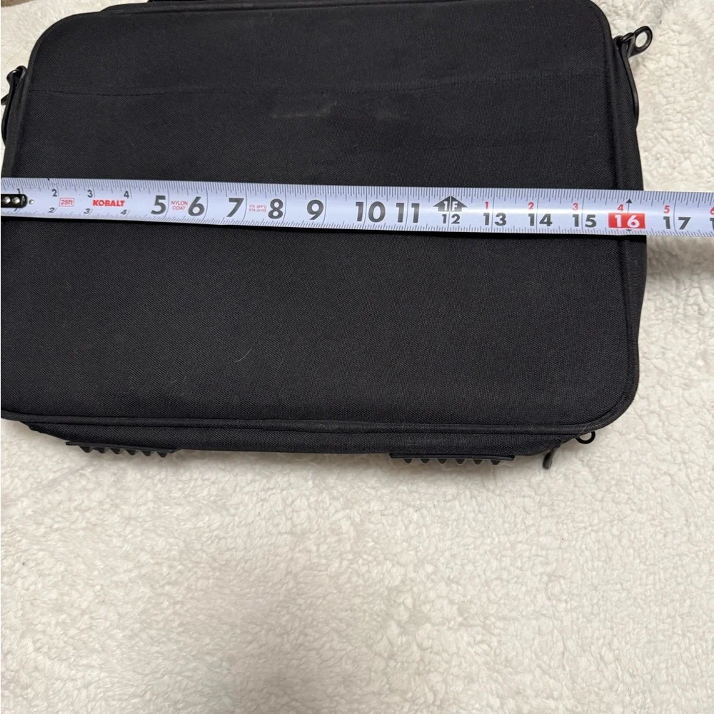 Vtg deadstock Targus Laptop Briefcase Y2K Office Core Minimalist Tech Bag Strap
